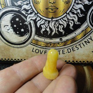 Sunstone Crystal Hand carved Peen~phallus Rock~small~Fertility~maturnity…